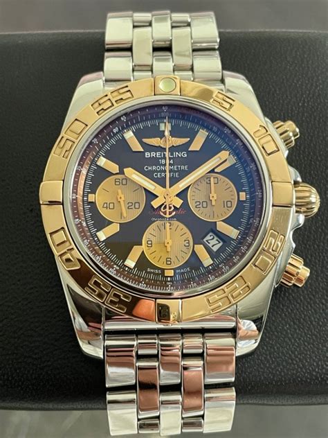 breitling chronomat 2 tone|breitling chronomat price range.